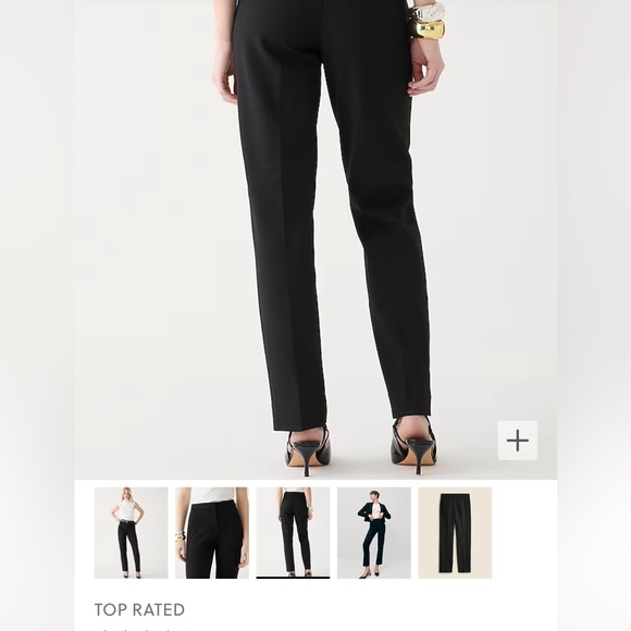 J. Crew Kate straight-leg pant in four-season stretch NWT - Picture 4 of 9